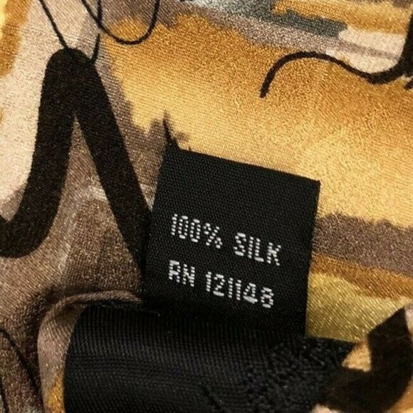 J. Garcia Silk Tie Necktie Room with Plumbing - Picture 4 of 4